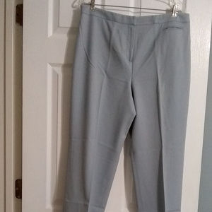 Talbots grey lined pants